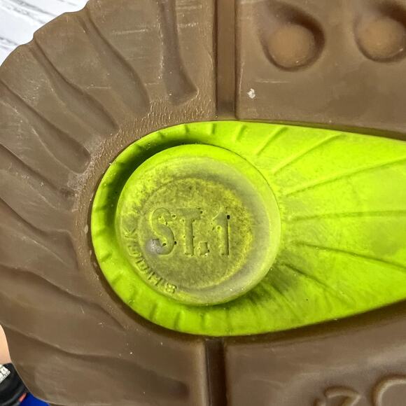 |•ECCO•| Men's ST1 Hybrid Lite Brogue Tie Oxford Shoes Sz 42 - Picture 10 of 14